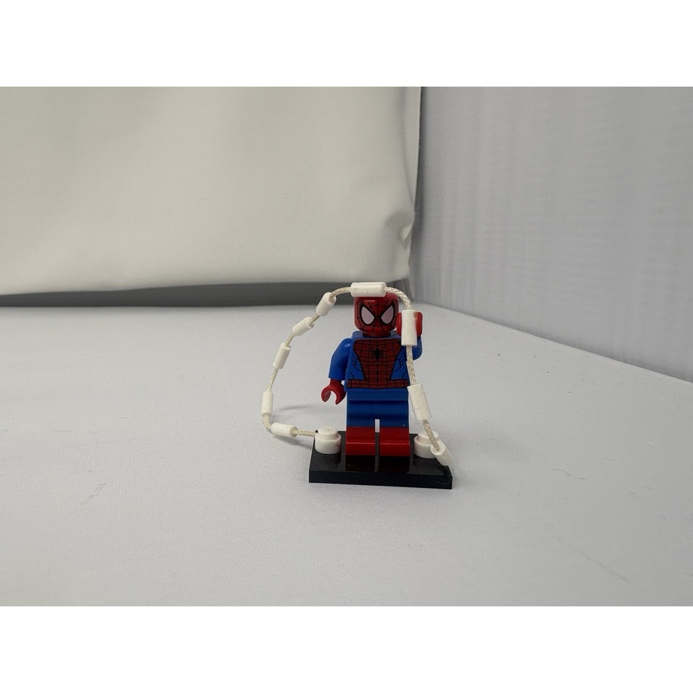 Custom Brick Spider-Man Minifigure Superhero Collectible